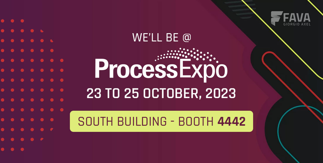 Process Expo Chicago Dal 23 al 25 ottobre 2023 Fava Axel